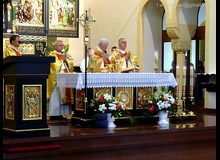 Orzegów - Msza św. z udzieleniem sakramentu Bierzmowania.