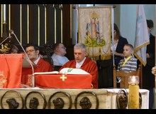 Msza św. w  intencji ks. Piotra Siemianowskiego – dziękczynna za posługę w naszej parfii.
