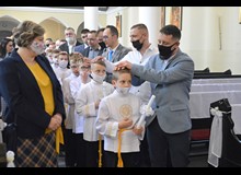 Uroczystość Pierwszej Komunii Świętej - Godula (niedziela 9.05.2021 gr. 4)