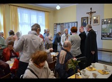 Spotkanie chorych i seniorów z ks. biskupem w salkach (08.10.2022 10.00)